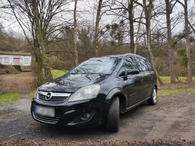 Gebraucht Opel Zafira Sport 150 PS (110 kW) 2009 Schwarz Van / Kleinbus