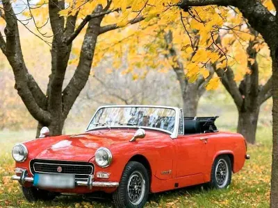 Gebraucht MG Midget 45 PS (33 kW) 1971 Rot Cabrio