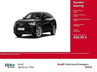 Gebraucht Audi Q3 Sportback S-Line 150 PS (110 kW) 2025 Mythosschwarz metallic SUV
