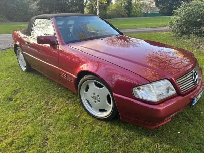 Gebraucht Mercedes SL280 193 PS (141 kW) 1995 Rot Cabrio