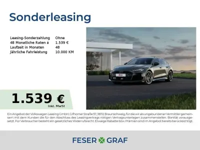 Ny Audi RS5 Ambiente 639 HK (469 kW) 2026 Grøn Stationcar