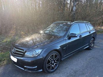 Usata Mercedes C220 Edition 170 CV (125 kW) 2013 Nero Station wagon