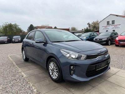 Gebraucht Kia Rio Edition 7 99 PS (72 kW) 2019 Blau Limousine