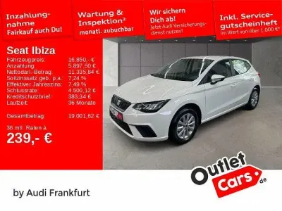 Second-hand Seat Ibiza 95 CP (69 kW) 2025 Alb Hatchback