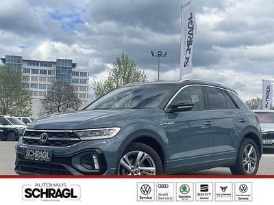 Gebraucht VW T-Roc R-line 150 PS (110 kW) 2022 Petroleum blue metallic/dach schwarz SUV