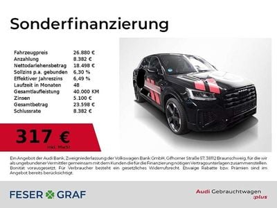 Gebraucht Audi Q2 S-Line 150 PS (110 kW) 2023 Mythosschwarz metallic SUV