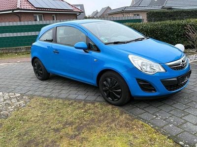 Gebraucht Opel Corsa 80 PS (58 kW) 2012 Blau Kleinwagen