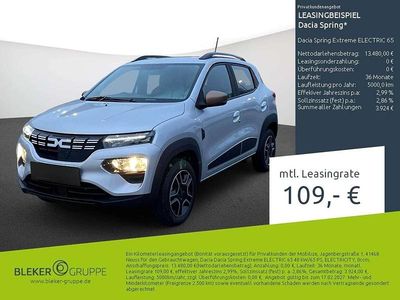 Gebraucht Dacia Spring Extreme 47 kW (65 PS) 2023 Diamantsilbergrau Kleinwagen