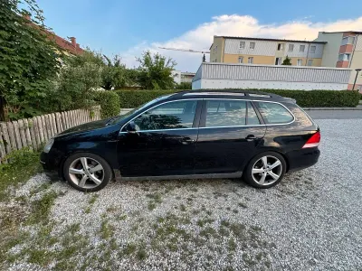 Gebraucht VW Golf VI 140 PS (102 kW) 2008 Schwarz Kleinwagen