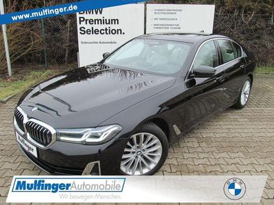 Gebraucht BMW 520 Luxury Line 190 PS (139 kW) 2023 Schwarz Limousine