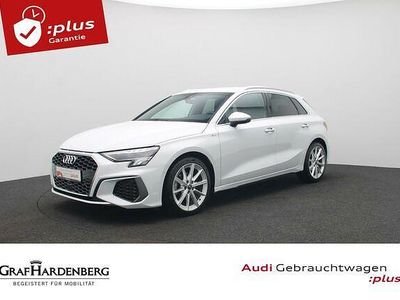 Gebraucht Audi A3 S-Line 116 PS (85 kW) 2023 Weiß Limousine