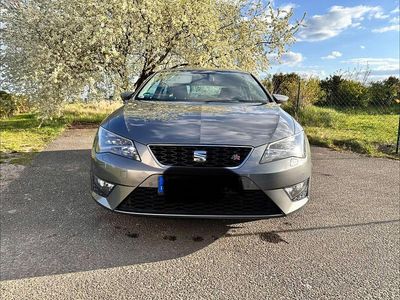Usata Seat Leon SC FR 184 CV (135 kW) 2015 Argento Utilitaria