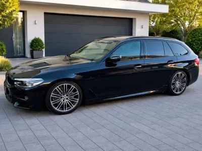Gebraucht BMW 520 M Sport 190 PS (139 kW) 2018 Schwarz Kombi