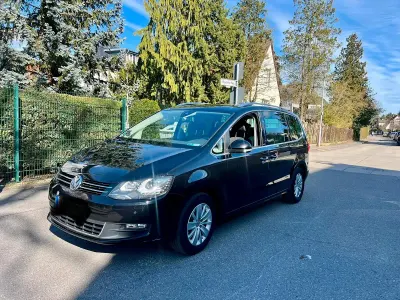 Gebraucht VW Sharan Style 170 PS (125 kW) 2012 Schwarz Van / Kleinbus