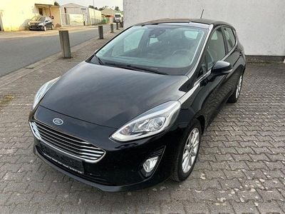 Schwarz Gebraucht 2018 Ford Fiesta Titanium Kleinwagen | 7.450 € (Etwas zu teuer)