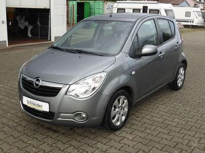Gebraucht Opel Agila Edition 86 PS (63 kW) 2010 Meteoritgrau/meteorit grey Kleinwagen