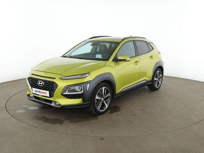 Gebraucht Hyundai Kona Premium 177 PS (130 kW) 2019 Grün SUV