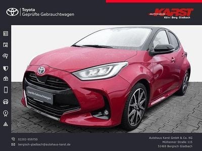 Rot Gebraucht 2022 Toyota Yaris Hybrid Basis | 18.450 € (Superpreis)