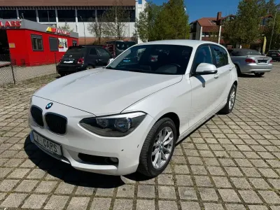 Usata BMW 116 Sport Line 136 CV (100 kW) 2014 Bianco Utilitaria