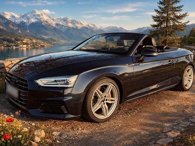 Gebraucht Audi A5 Cabriolet S-Line 252 PS (185 kW) 2017 Blau Cabrio