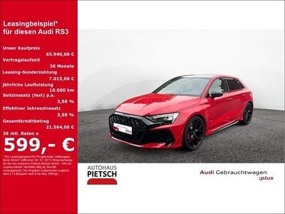 Usata Audi RS3 400 CV (294 kW) 2024 Rosso Berlina