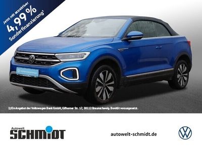 gebraucht VW T-Roc Cabriolet 1.5TSi DSG Move AHK NaviMedia ACC 17Zoll LED-Plus