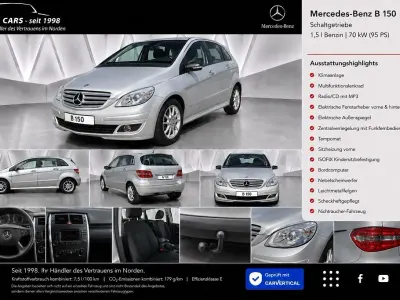 Gebraucht Mercedes B150 95 PS (69 kW) 2006 Silber Van / Kleinbus