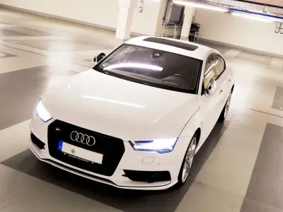 Gebraucht Audi S7 Sportback Sport 450 PS (330 kW) 2015 Weiß Kleinwagen