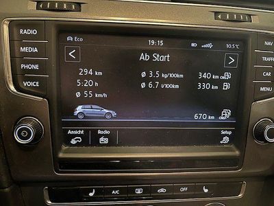 Gebraucht VW Golf VII Comfortline 110 PS (80 kW) 2014 Schwarz Limousine