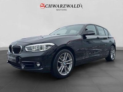 Gebraucht BMW 120 Sport Line 190 PS (139 kW) 2018 Schwarz Kleinwagen
