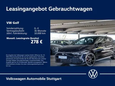 Gebraucht VW Golf VIII GTD 200 PS (147 kW) 2023 Deep black perleffekt Limousine