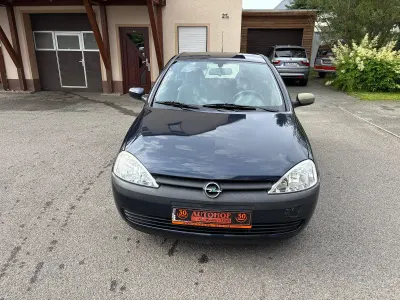 Gebraucht Opel Corsa 75 PS (55 kW) 2001 Blau Kleinwagen