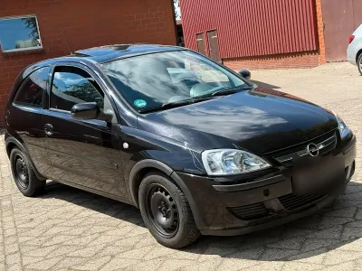 Gebraucht Opel Corsa 2004 Schwarz Kleinwagen