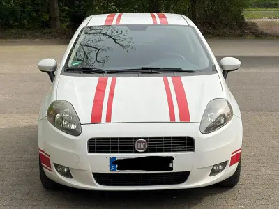 Gebraucht Fiat Grande Punto Sport 95 PS (69 kW) 2009 Weiß Kleinwagen