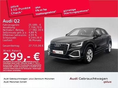 Gebraucht Audi Q2 Advanced Plus 150 PS (110 kW) 2023 Brillantschwarz SUV