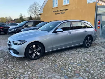 Brugt Mercedes C200 163 HK (119 kW) 2023 Sølv Sedan