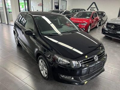 Gebraucht VW Polo Match 69 PS (50 kW) 2012 Schwarz Kleinwagen