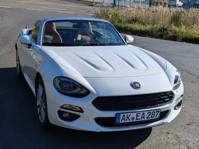 Usata Fiat 124 Spider Lusso 140 CV (102 kW) 2018 Bianco Cabrio