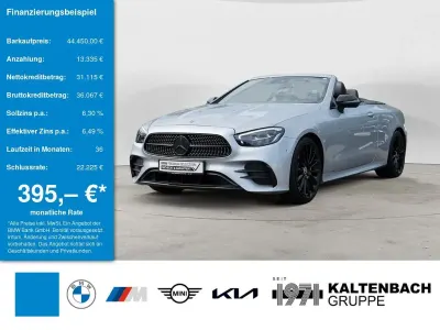 Gebraucht Mercedes E220 AMG line 194 PS (142 kW) 2022 Silber Cabrio