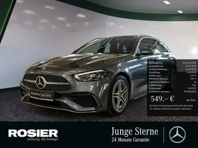 Gebraucht Mercedes C220 AMG 200 PS (147 kW) 2022 Selenitgrau Kombi