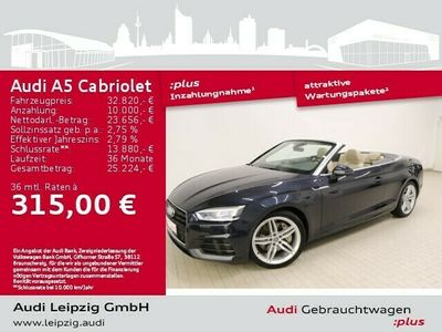 gebraucht Audi A5 Cabriolet 2.0 TFSI quattro *LED-Paket*BT*DAB*