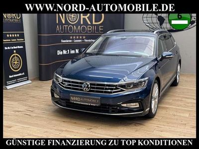 Aquamarinblau metallic (metallic) Gebraucht 2021 VW Passat R-line Kombi | 26.800 € (Fairer Preis)