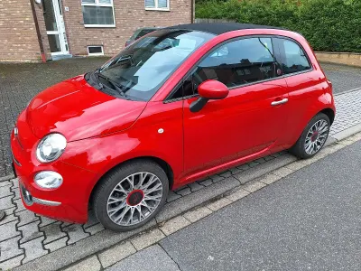 Brugt Fiat 500C Red 69 HK (50 kW) 2023 Rød Cabriolet