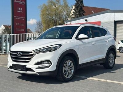 Gebraucht Hyundai Tucson Trend 136 PS (100 kW) 2017 Polar white / sol SUV