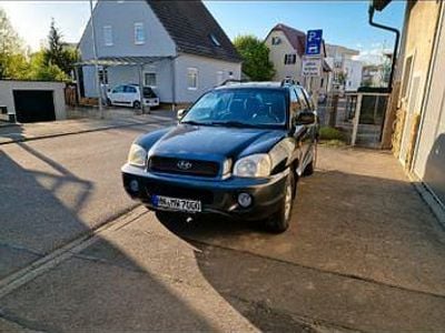 Usata Hyundai Santa Fe GLS 145 CV (106 kW) 2002 Nero SUV