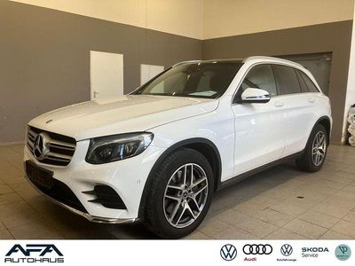 Gebraucht Mercedes GLC220 AMG line 170 PS (125 kW) 2019 Weiß SUV