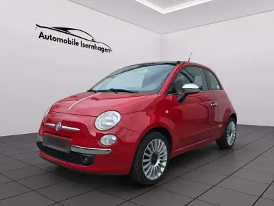 Używany Fiat 500 Lounge 69 KM (50 kW) 2012 Czerwony Sedan/Limuzyna