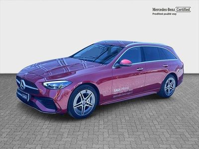 Gebraucht Mercedes C300e 204 PS (150 kW) 2024 Rot Kombi