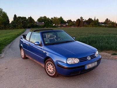 Gebraucht VW Golf Cabriolet 101 PS (74 kW) 2000 Blau Cabrio