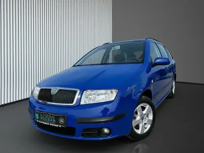 Gebraucht Skoda Fabia Ambiente 80 PS (58 kW) 2007 Blau Kombi